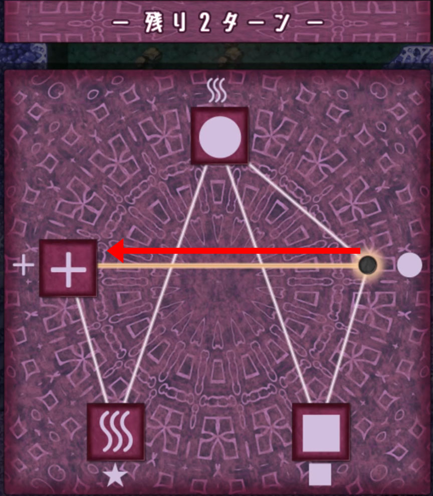 夢幻の回廊2F:パズル2:風紀委員は女淫魔の夢を見るか?