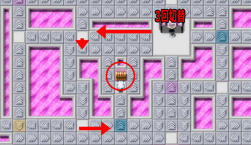 夢幻の回廊3F:パズル2:風紀委員は女淫魔の夢を見るか?