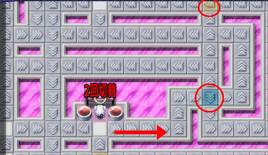夢幻の回廊3F:パズル3:風紀委員は女淫魔の夢を見るか?