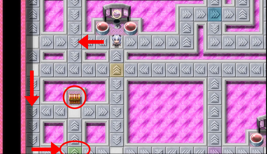 夢幻の回廊3F:パズル3:風紀委員は女淫魔の夢を見るか?